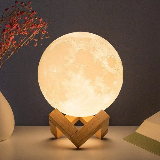 Bedroom Night Lights Kids Gift Moon Lamp