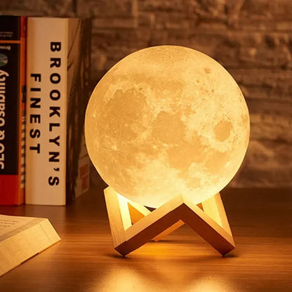Bedroom Night Lights Kids Gift Moon Lamp